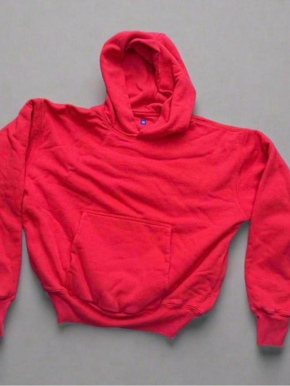Yeezy Red Men's Hooded Sweatshirt